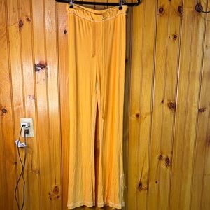 Urban Outfitters Out From Under Orange Flare Pants
